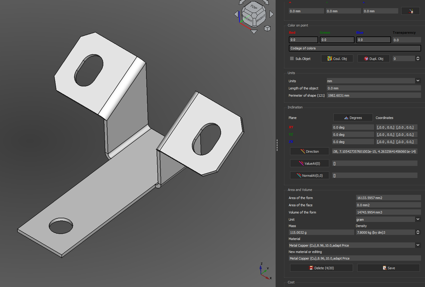 Sheet metal part within tolerance!