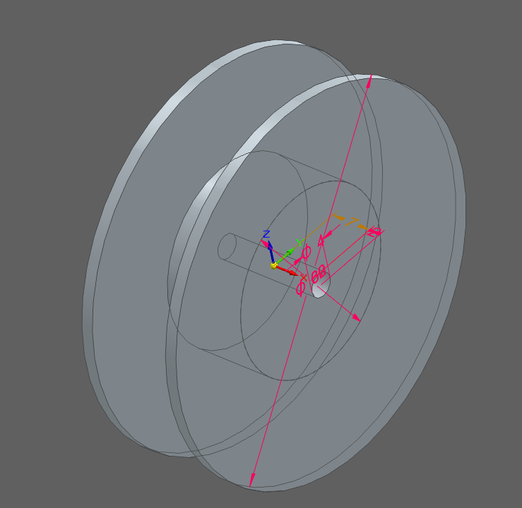 A single wire spool, made in synchronous mode